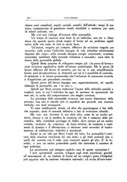 Folia medica periodico trimensile di patologia e clinica medica