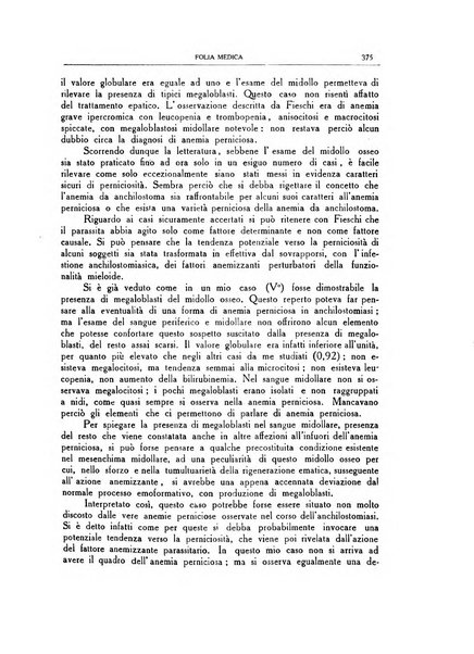 Folia medica periodico trimensile di patologia e clinica medica