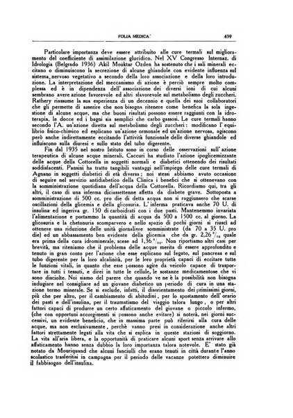 Folia medica periodico trimensile di patologia e clinica medica