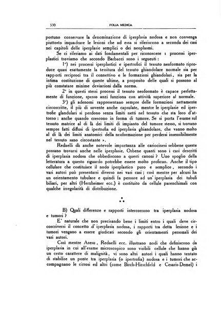 Folia medica periodico trimensile di patologia e clinica medica