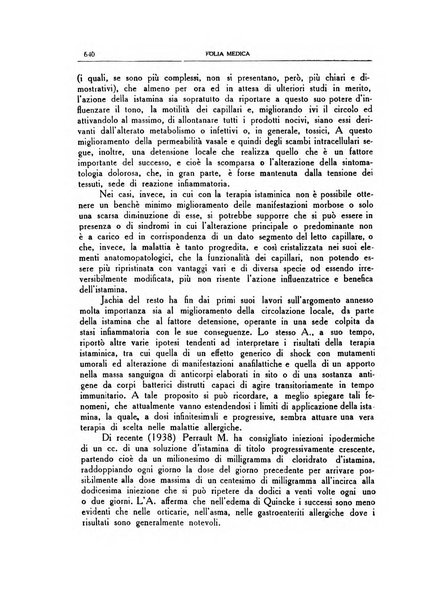 Folia medica periodico trimensile di patologia e clinica medica