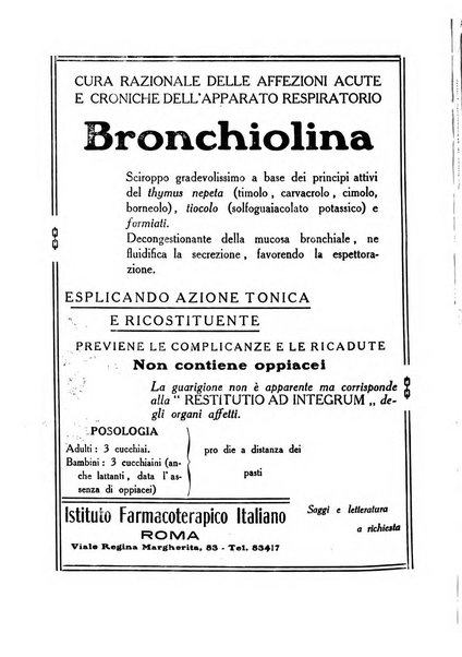 Folia medica periodico trimensile di patologia e clinica medica