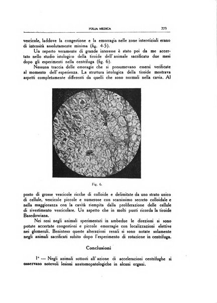 Folia medica periodico trimensile di patologia e clinica medica