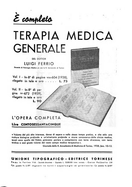 Folia medica periodico trimensile di patologia e clinica medica