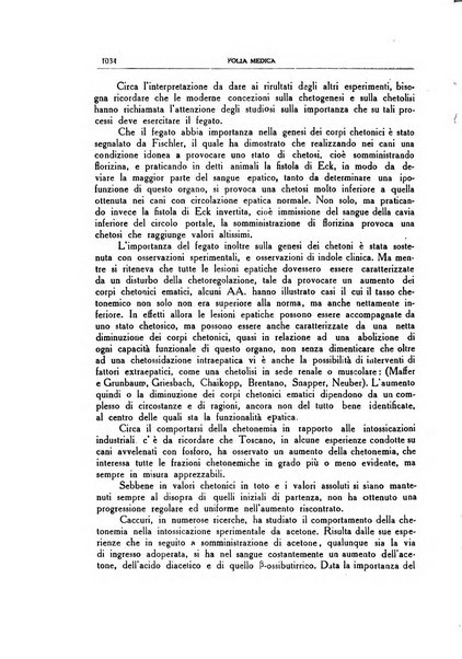 Folia medica periodico trimensile di patologia e clinica medica