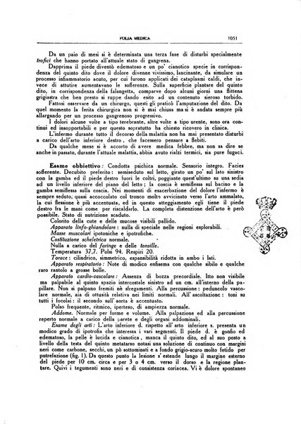 Folia medica periodico trimensile di patologia e clinica medica