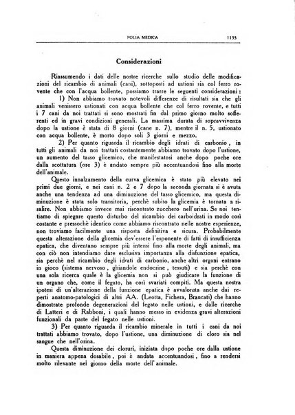 Folia medica periodico trimensile di patologia e clinica medica