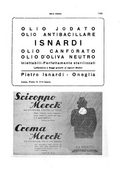 Folia medica periodico trimensile di patologia e clinica medica