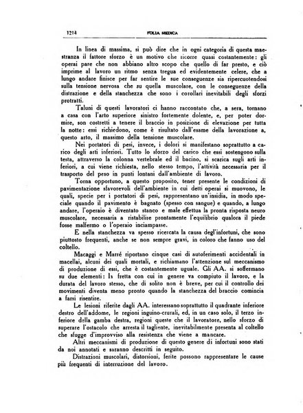 Folia medica periodico trimensile di patologia e clinica medica