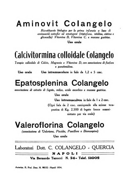 Folia medica periodico trimensile di patologia e clinica medica