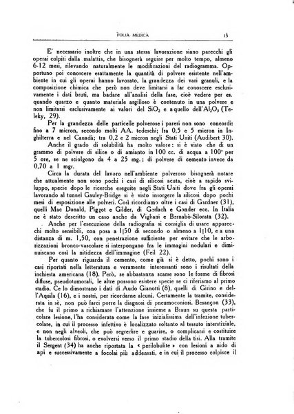 Folia medica periodico trimensile di patologia e clinica medica