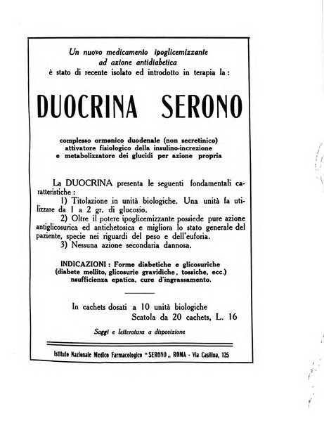 Folia medica periodico trimensile di patologia e clinica medica