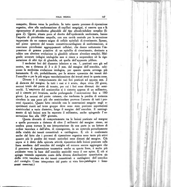 Folia medica periodico trimensile di patologia e clinica medica