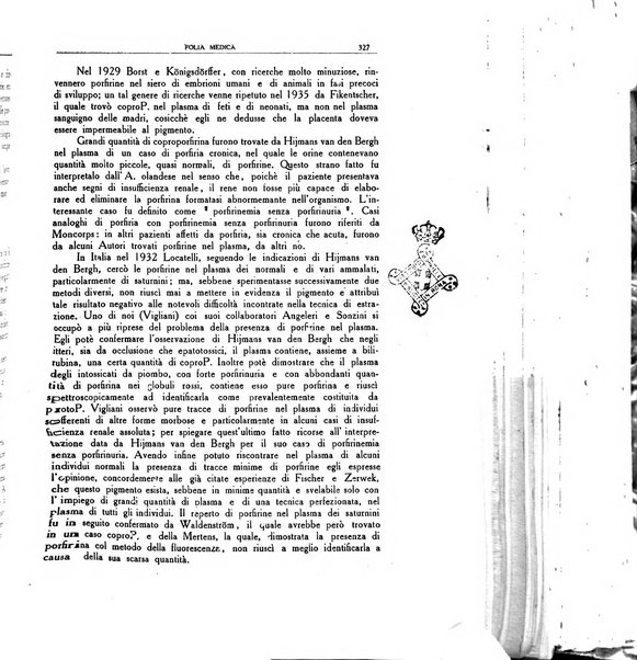 Folia medica periodico trimensile di patologia e clinica medica