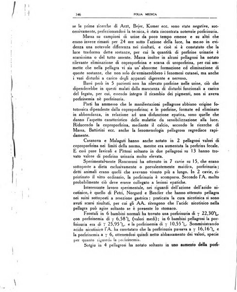 Folia medica periodico trimensile di patologia e clinica medica