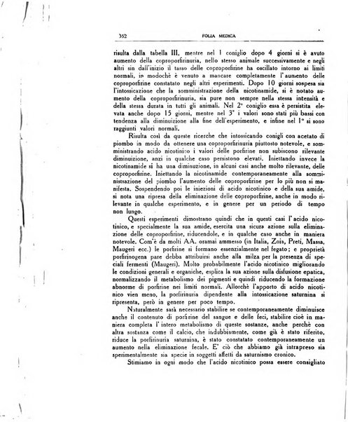 Folia medica periodico trimensile di patologia e clinica medica