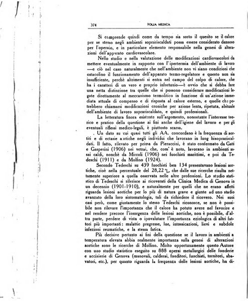 Folia medica periodico trimensile di patologia e clinica medica