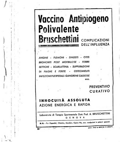 Folia medica periodico trimensile di patologia e clinica medica