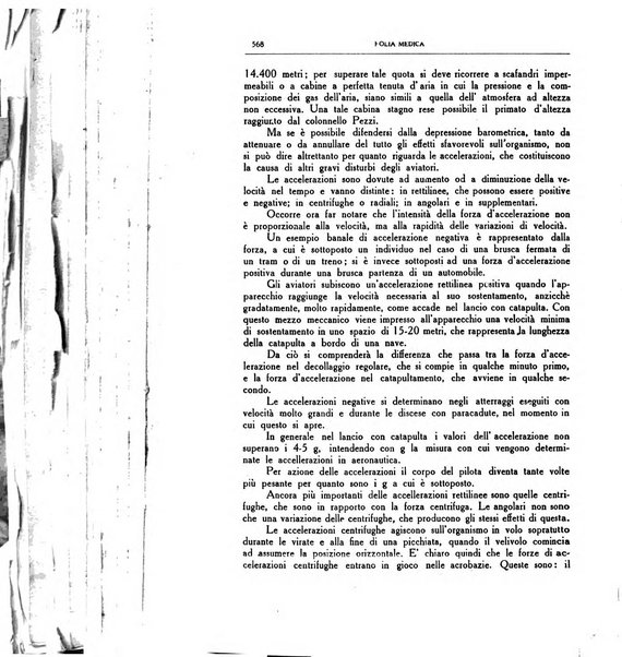 Folia medica periodico trimensile di patologia e clinica medica