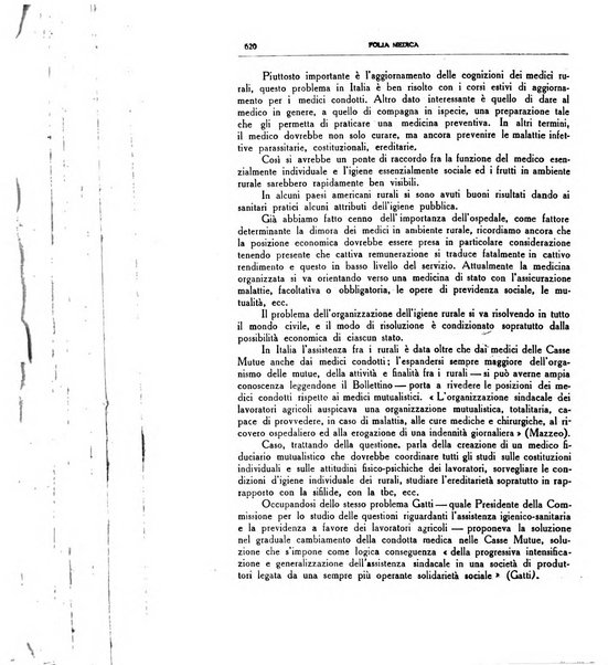 Folia medica periodico trimensile di patologia e clinica medica