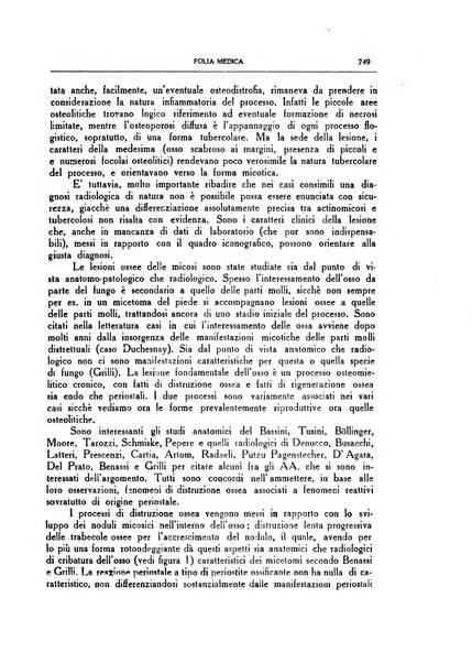 Folia medica periodico trimensile di patologia e clinica medica