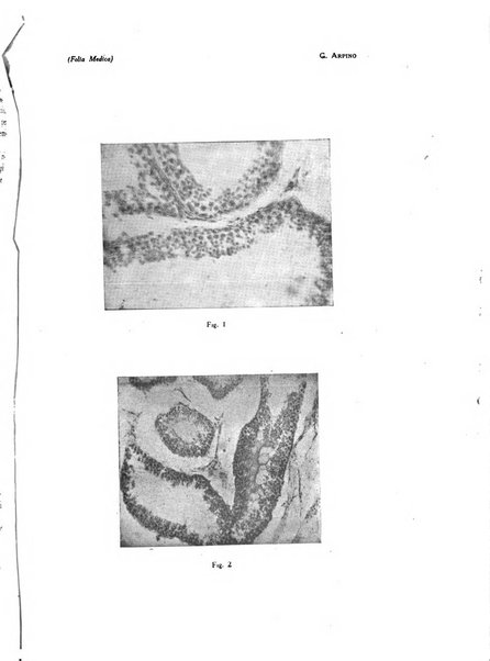 Folia medica periodico trimensile di patologia e clinica medica