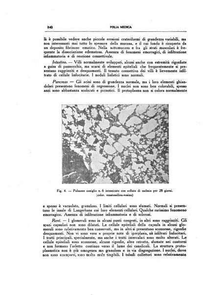 Folia medica periodico trimensile di patologia e clinica medica