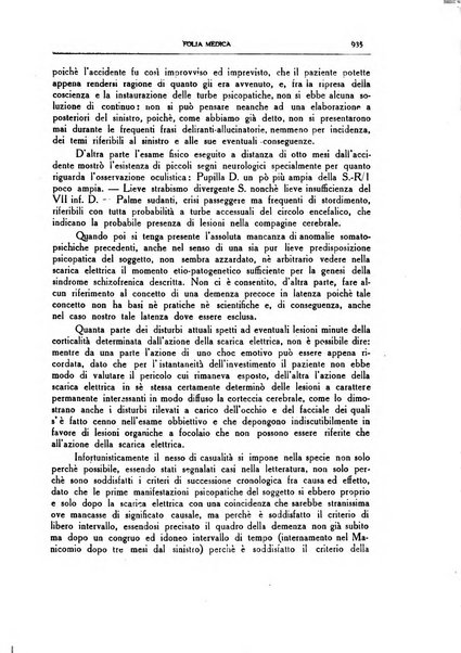 Folia medica periodico trimensile di patologia e clinica medica