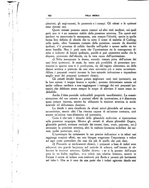 Folia medica periodico trimensile di patologia e clinica medica