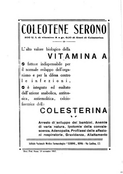 Folia medica periodico trimensile di patologia e clinica medica