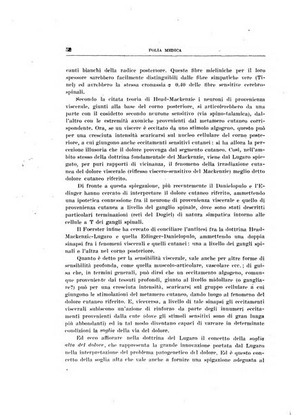 Folia medica periodico trimensile di patologia e clinica medica