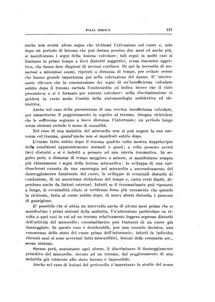 Folia medica periodico trimensile di patologia e clinica medica