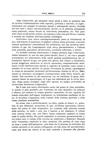 Folia medica periodico trimensile di patologia e clinica medica