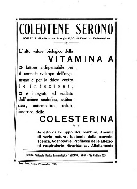 Folia medica periodico trimensile di patologia e clinica medica