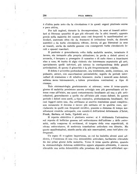 Folia medica periodico trimensile di patologia e clinica medica