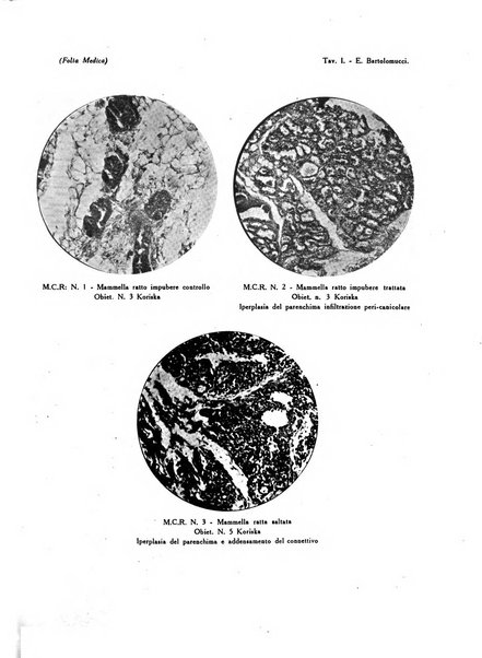 Folia medica periodico trimensile di patologia e clinica medica