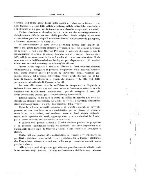 Folia medica periodico trimensile di patologia e clinica medica