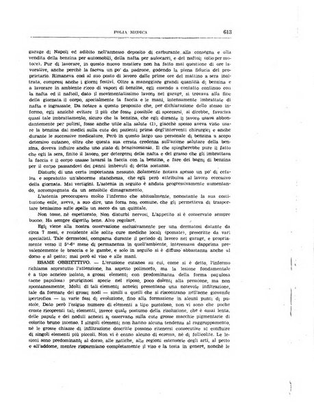 Folia medica periodico trimensile di patologia e clinica medica