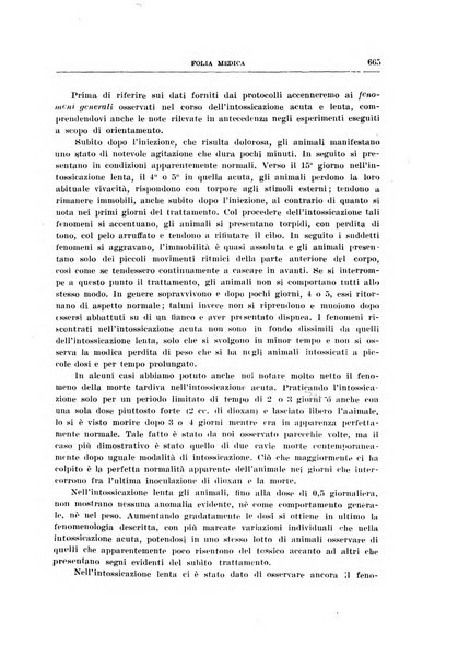 Folia medica periodico trimensile di patologia e clinica medica