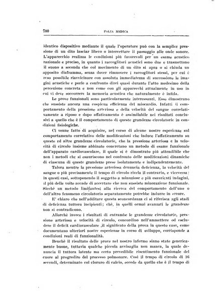 Folia medica periodico trimensile di patologia e clinica medica