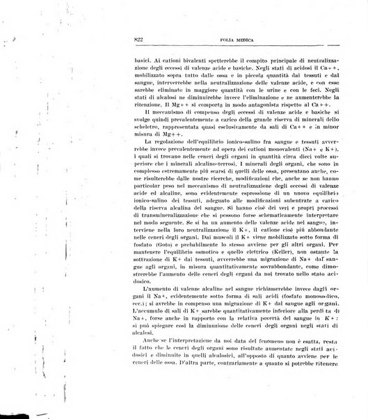 Folia medica periodico trimensile di patologia e clinica medica