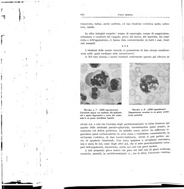 Folia medica periodico trimensile di patologia e clinica medica