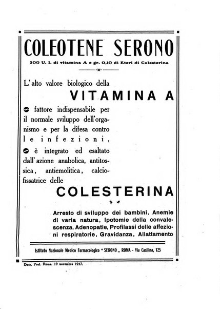 Folia medica periodico trimensile di patologia e clinica medica