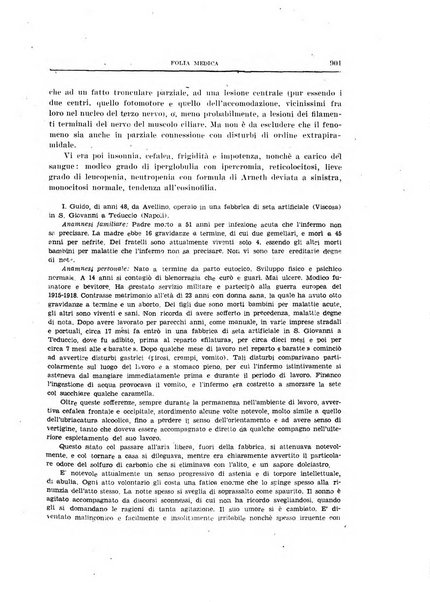 Folia medica periodico trimensile di patologia e clinica medica