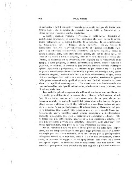 Folia medica periodico trimensile di patologia e clinica medica