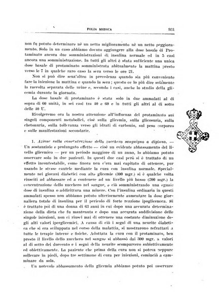 Folia medica periodico trimensile di patologia e clinica medica