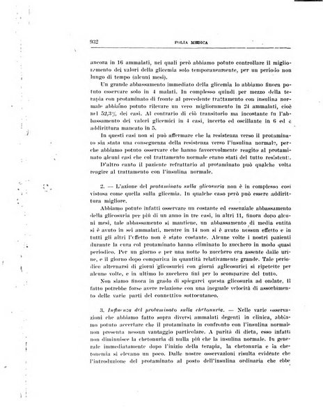 Folia medica periodico trimensile di patologia e clinica medica