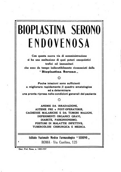 Folia medica periodico trimensile di patologia e clinica medica