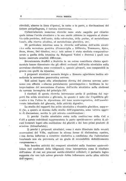 Folia medica periodico trimensile di patologia e clinica medica