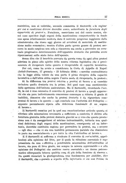 Folia medica periodico trimensile di patologia e clinica medica